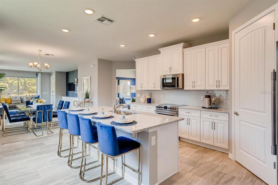 Furnished interior view inside a new home in Lakes of Mount Dora, Mount Dora (Image 3).