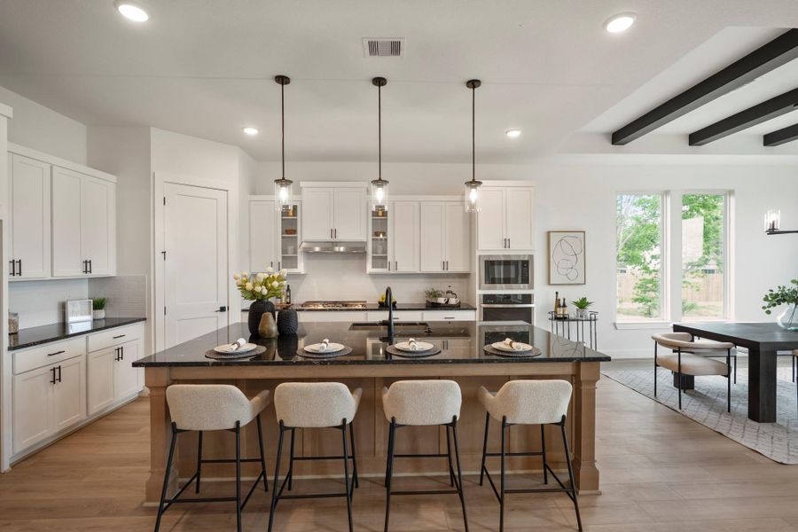 Furnished interior view inside a new home in Magnolia Bend, Rosharon (Image 41).