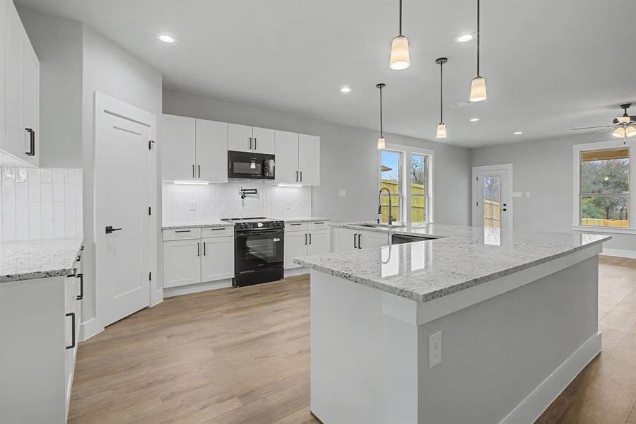 Furnished interior view inside a new home in , Dallas (Image 7). Furnished interior view inside a new home in , Dallas (Image 7).