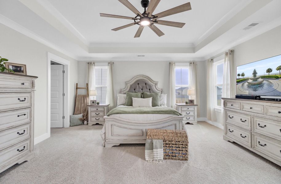 Furnished interior view inside a new home in Lochton, Summerville (Image 15).