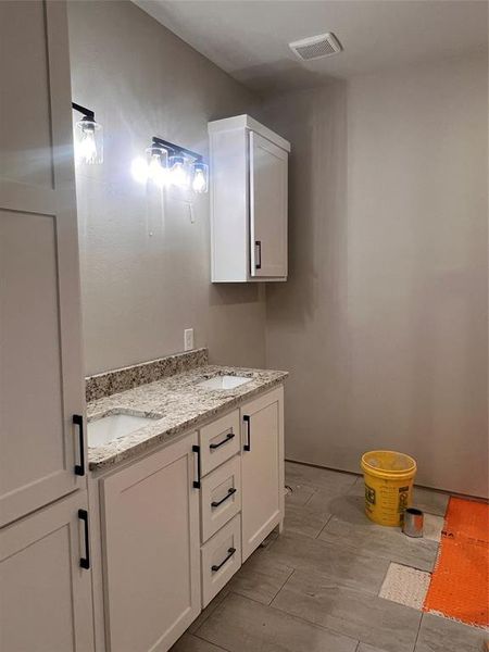 Furnished interior view inside a new home in , Merkel (Image 9).