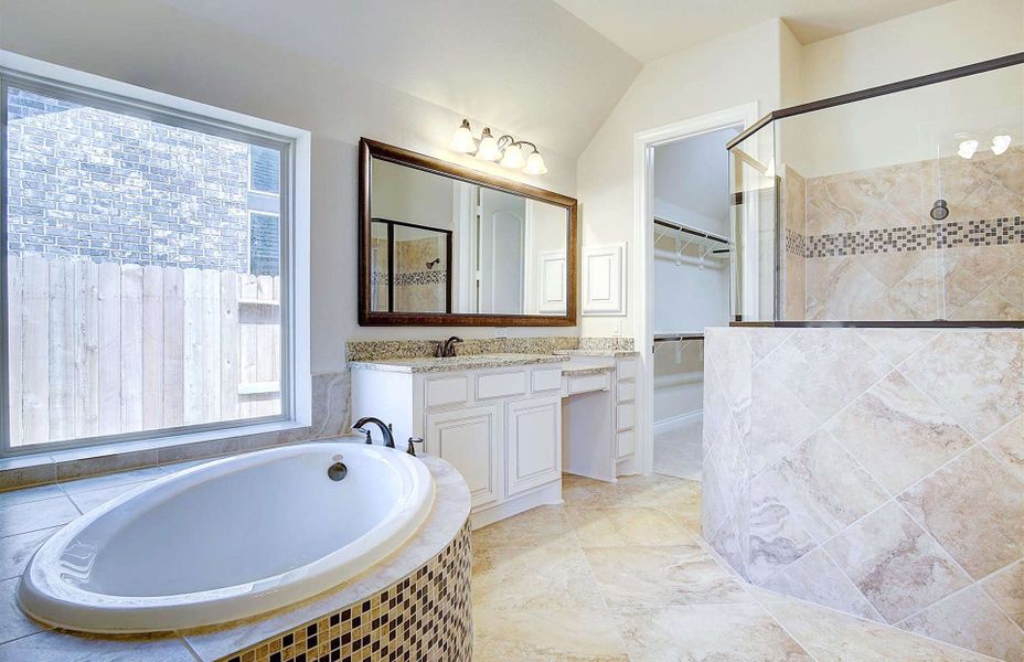 Representative furnished interior of a home built from the 3710 by Ravenna Homes in Artavia 70′, Conroe (Image 9).
