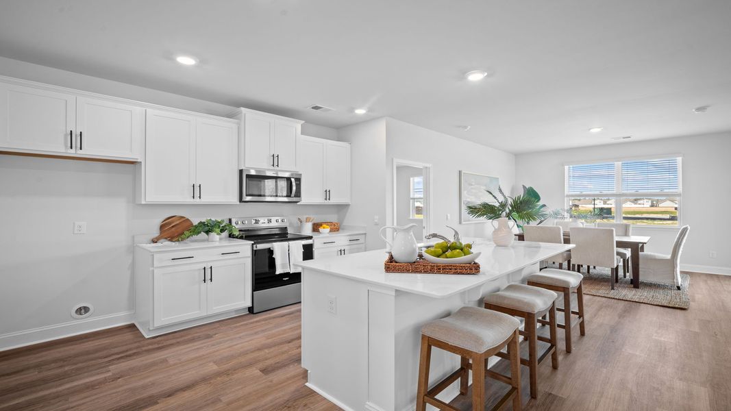 Furnished interior view inside a new home in Palm Ridge, Guyton (Image 8).