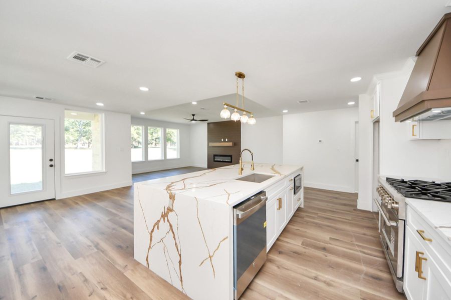 Furnished interior view inside a new home in , Montgomery (Image 13).