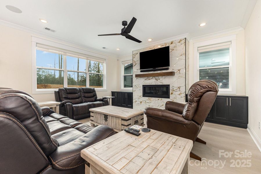 Furnished interior view inside a new home in Windell Woods, Tega Cay (Image 11).