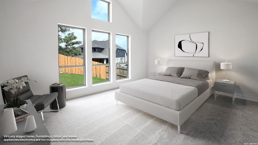Furnished interior view inside a new home in Johnson Ranch, Bulverde (Image 6).