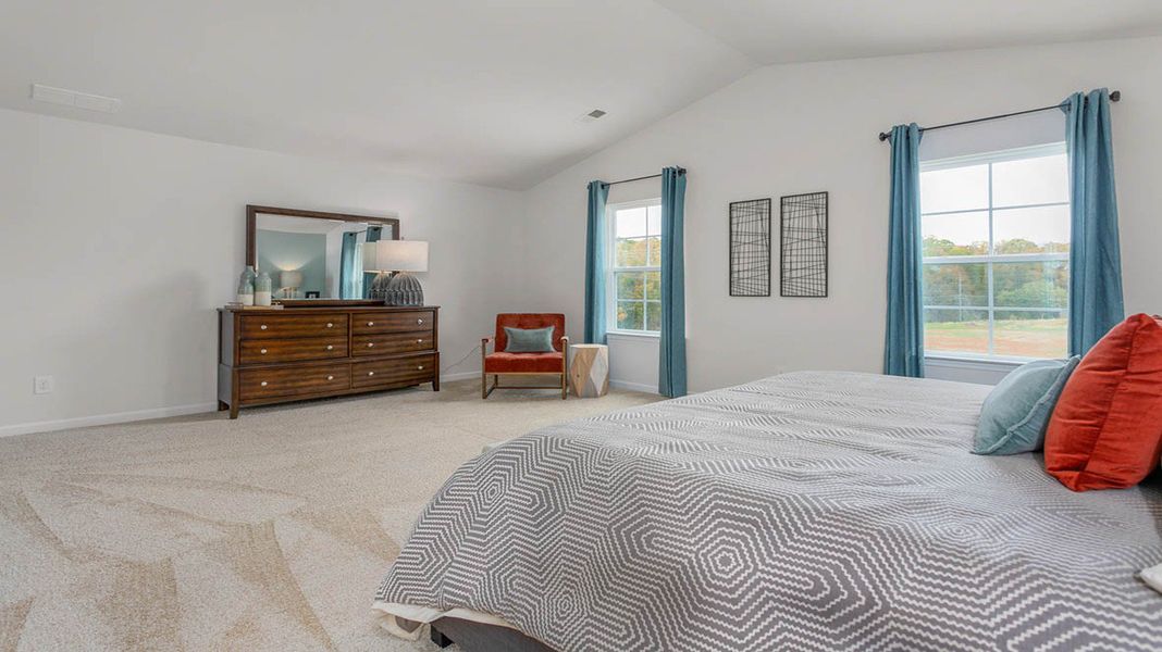 Furnished interior view inside a new home in Havencrest, Greensboro (Image 32).