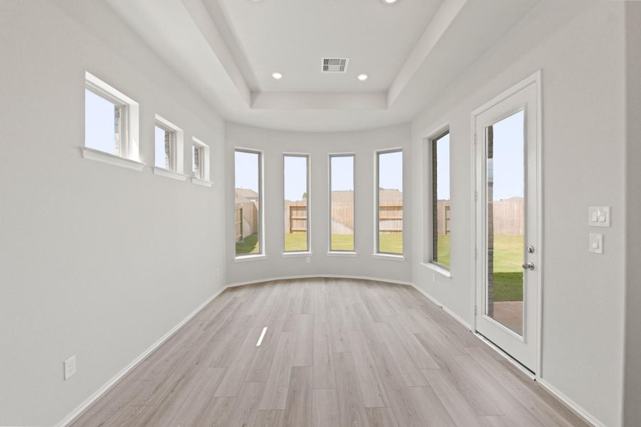 Spacious, unfurnished interior of a new home in The Trails, New Caney (Image 25). Spacious, unfurnished interior of a new home in The Trails, New Caney (Image 25).