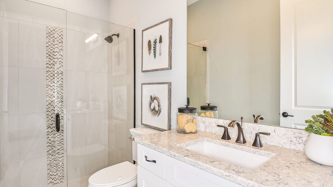 Representative furnished interior of a home built from the Lazio by Taylor Morrison in Esplanade by the Islands, Naples (Image 7).