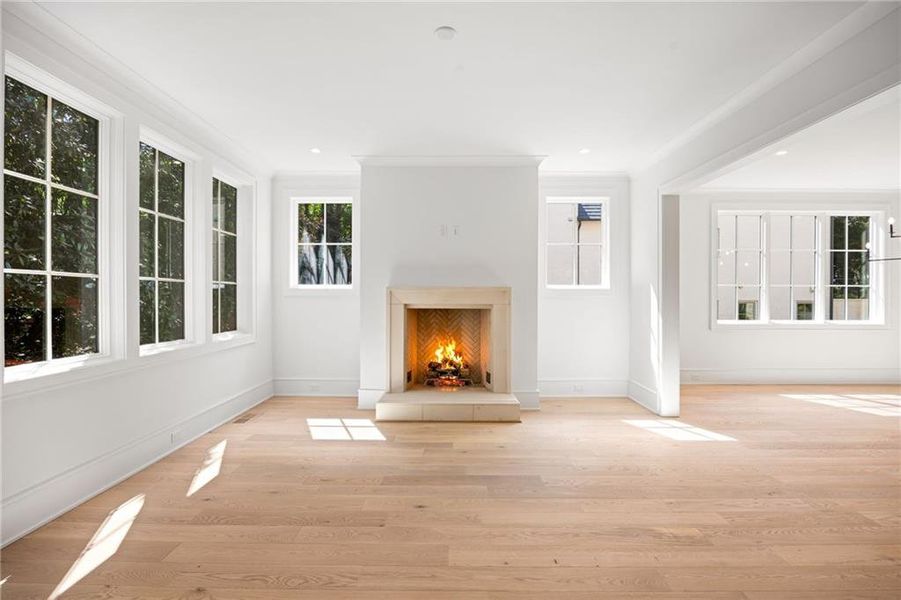 Spacious, unfurnished interior of a new home in , Atlanta (Image 50).