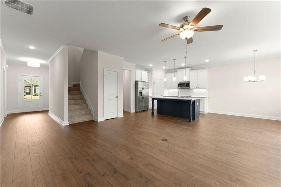 Spacious, unfurnished interior of a new home in , Dawsonville (Image 16).
