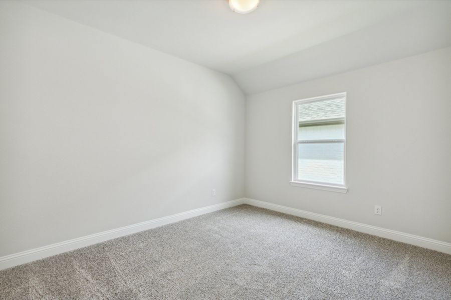 Representative unfurnished interior of a home built from the Blackberry III by Megatel Homes in Santorini, Seagoville (Image 14). Representative unfurnished interior of a home built from the Blackberry III by Megatel Homes in Santorini, Seagoville (Image 14).