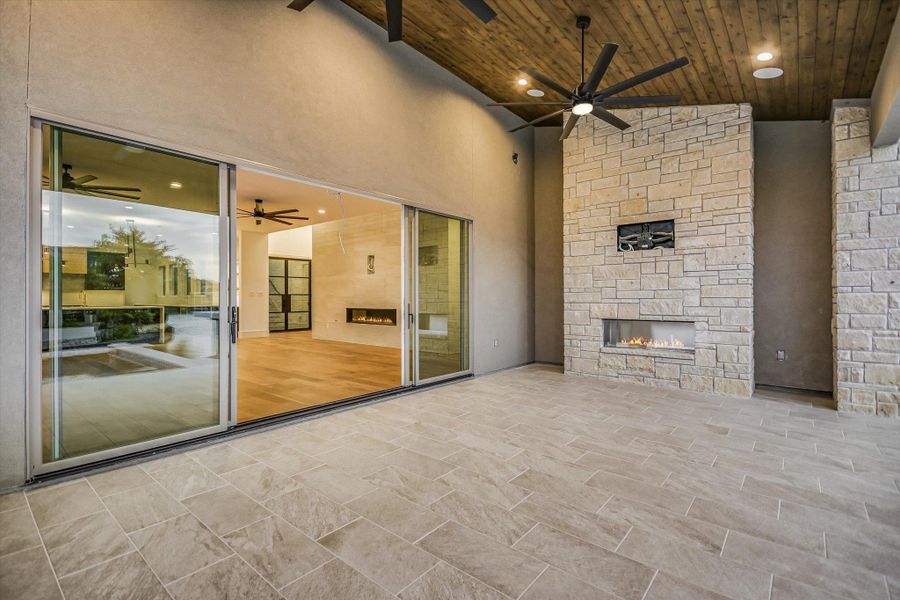 Exterior details and patio area of a home in , Horseshoe Bay (Image 25).