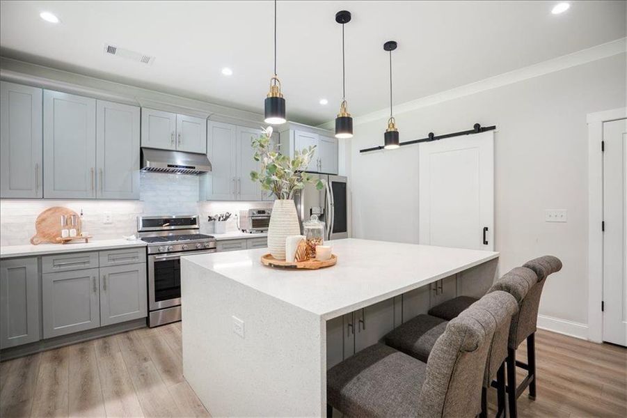 Furnished interior view inside a new home in , Acworth (Image 12).