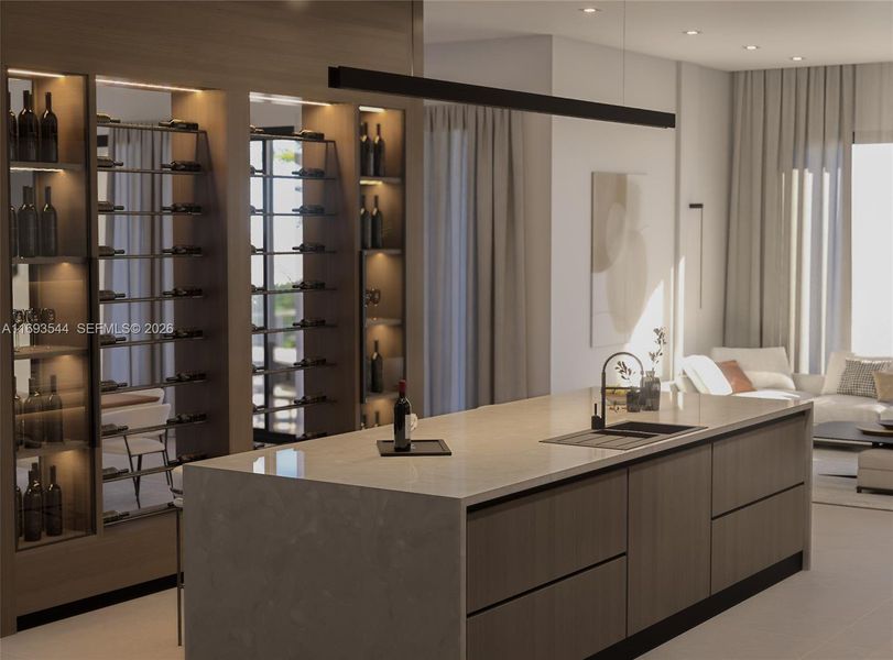 Furnished interior view inside a new home in , North Miami (Image 12).