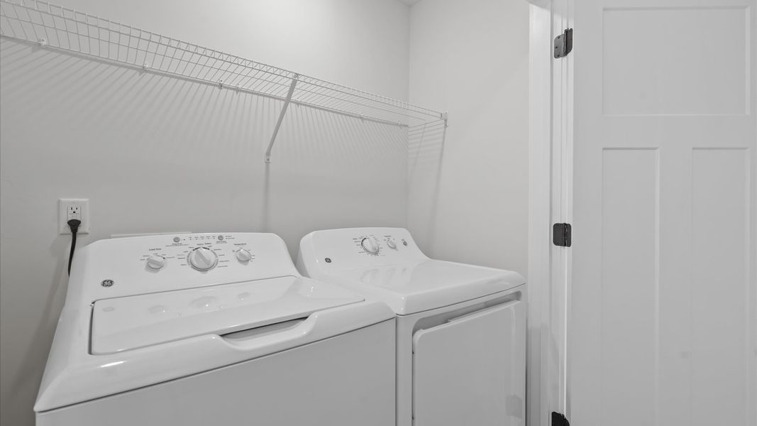 Furnished interior view inside a new home in Gresham Station, Simpsonville (Image 22).