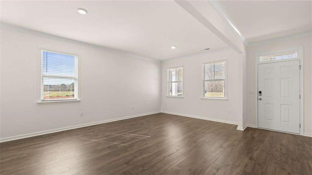 Spacious, unfurnished interior of a new home in , Dacula (Image 19).