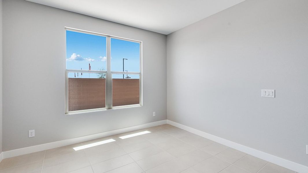 Representative unfurnished interior of a home built from the Charter by Taylor Morrison in Artisan at Asante Encore Collection, Surprise (Image 27).