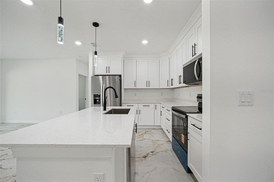 Furnished interior view inside a new home in , Citrus Springs (Image 6).
