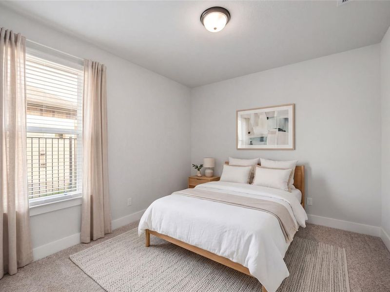Furnished interior view inside a new home in Sierra Vista, Rosharon (Image 13).