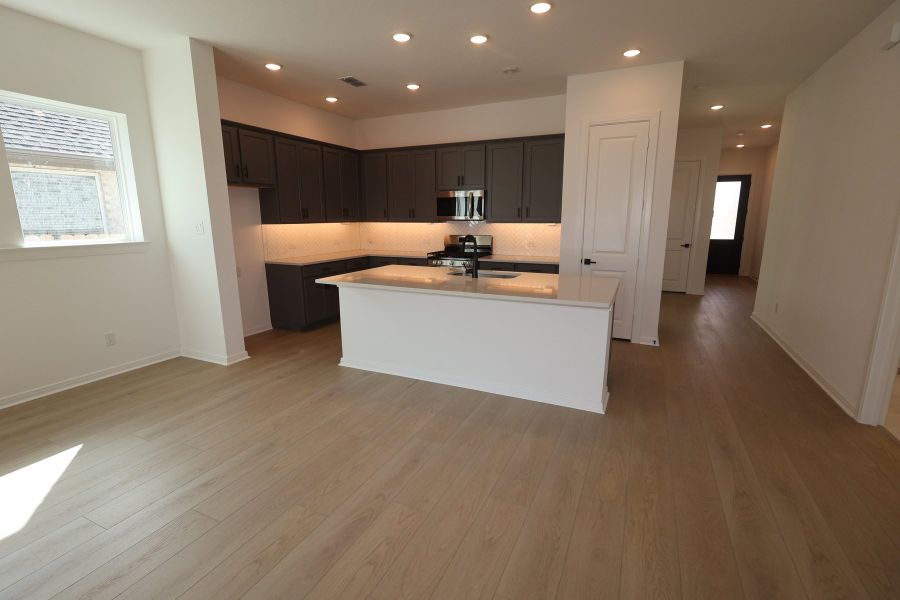 Furnished interior view inside a new home in Brookewater - Terrace Collection, Rosenberg (Image 5).
