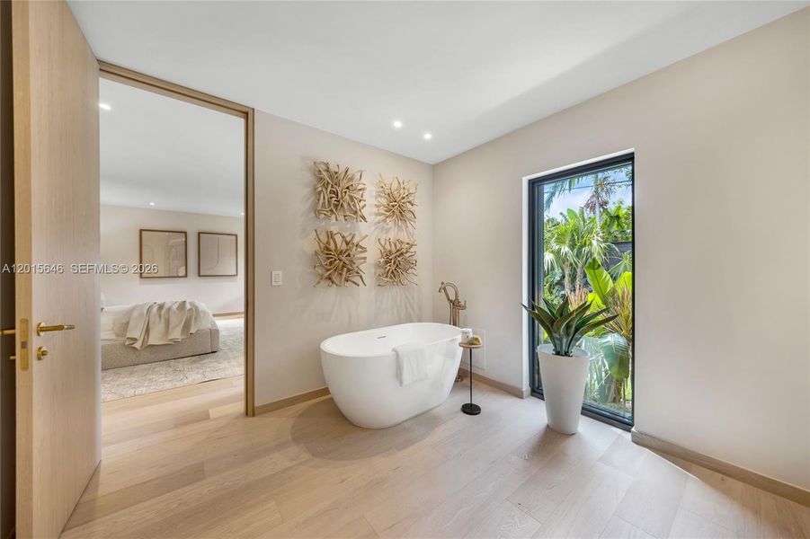 Furnished interior view inside a new home in , Miami (Image 7). Furnished interior view inside a new home in , Miami (Image 7).