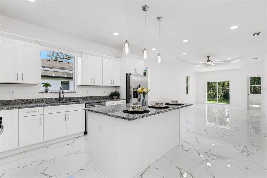 Furnished interior view inside a new home in , Tampa (Image 8).