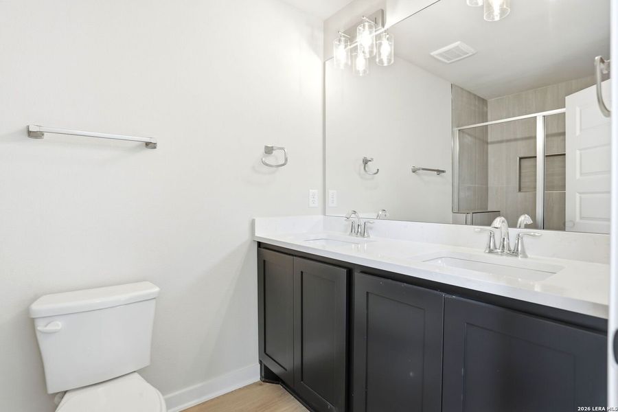 Furnished interior view inside a new home in , San Antonio (Image 8). Furnished interior view inside a new home in , San Antonio (Image 8).