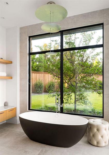 Close-up of interior finishes inside a home in , Dallas (Image 19).