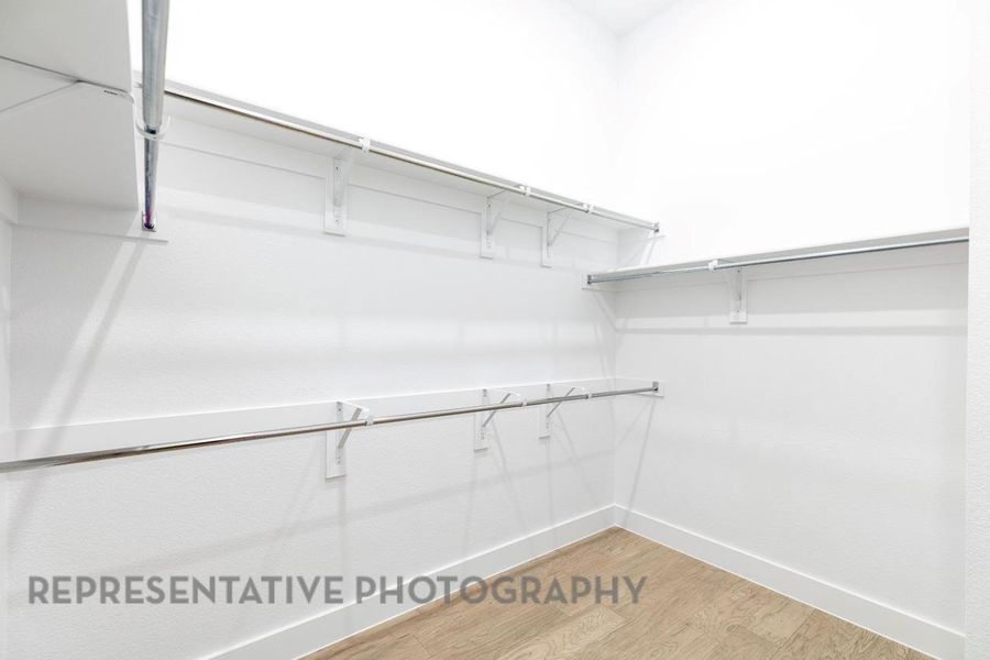 Spacious, unfurnished interior of a new home in Elyson: 55ft. lots, Katy (Image 21).