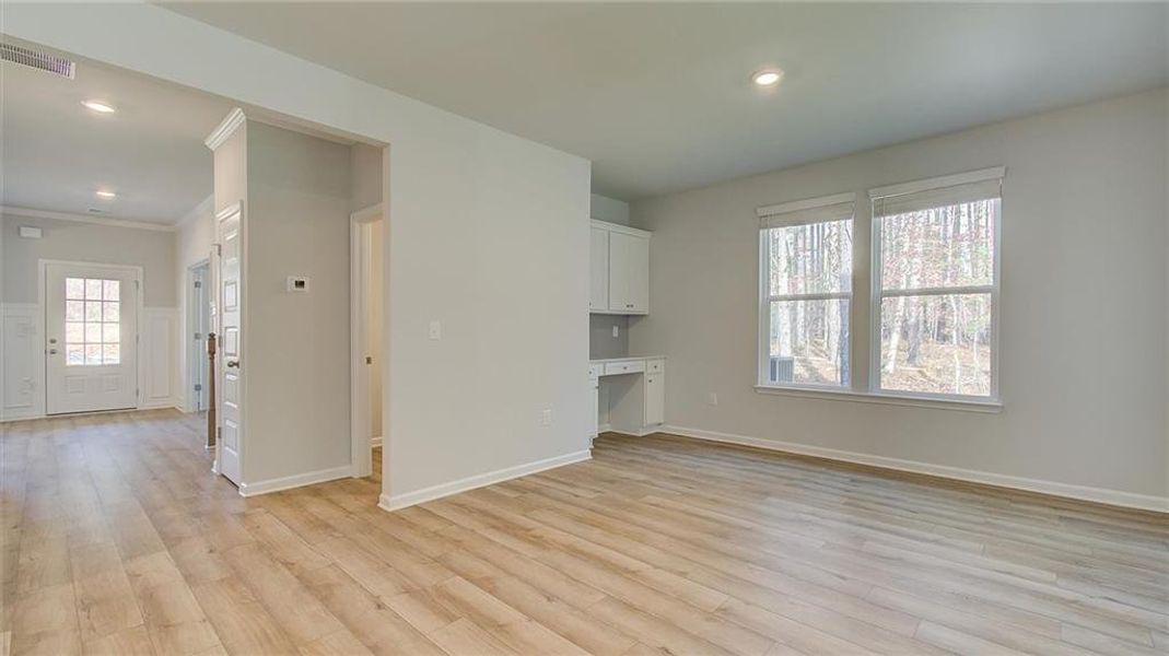 Spacious, unfurnished interior of a new home in Trinity Park, McDonough (Image 17).