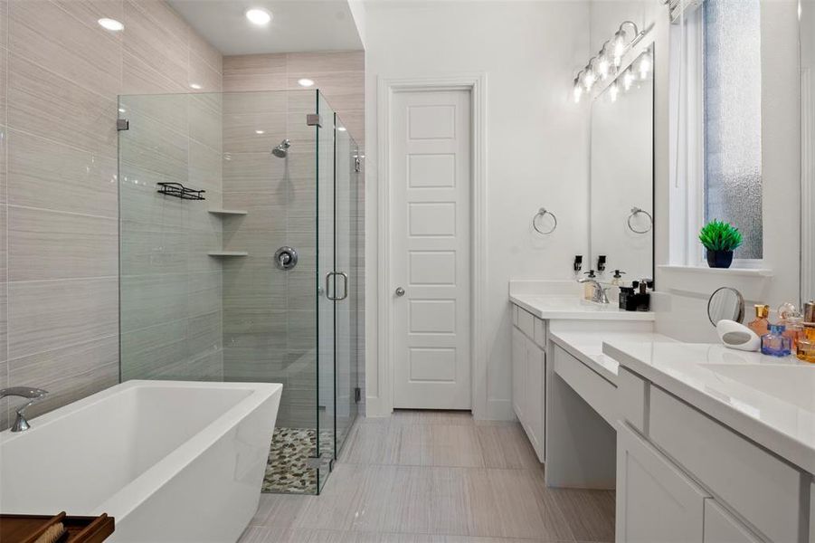 Furnished interior view inside a new home in , Aubrey (Image 34). Furnished interior view inside a new home in , Aubrey (Image 34).