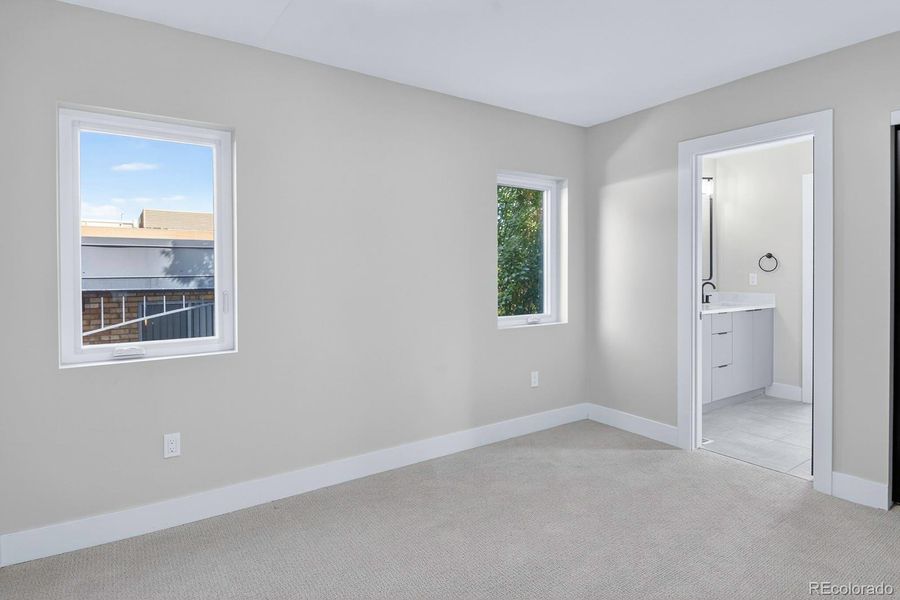 Spacious, unfurnished interior of a new home in , Denver (Image 11). Spacious, unfurnished interior of a new home in , Denver (Image 11).