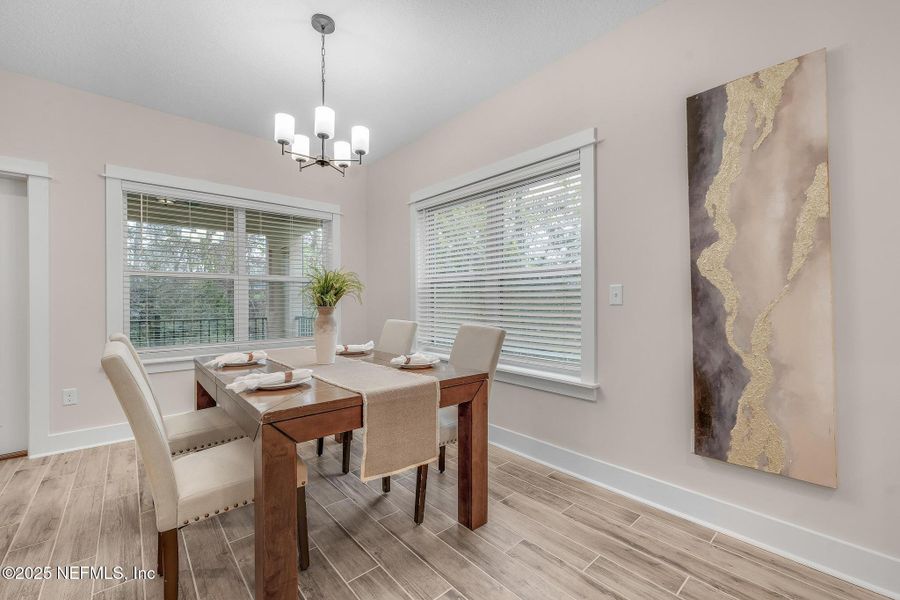 Furnished interior view inside a new home in , Jacksonville (Image 10). Furnished interior view inside a new home in , Jacksonville (Image 10).