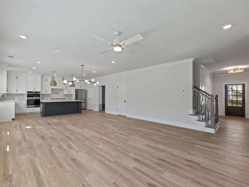 Spacious, unfurnished interior of a new home in , Buford (Image 24).