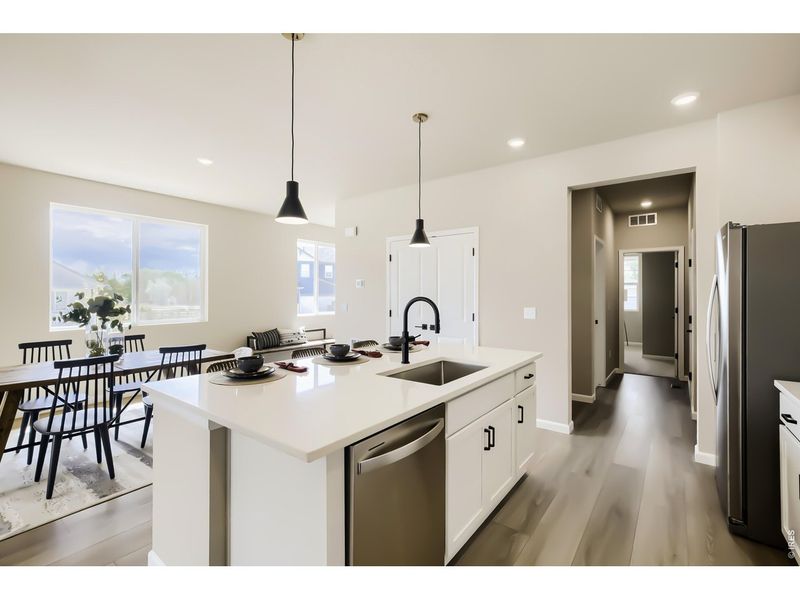 Furnished interior view inside a new home in Country Club Reserve, Fort Collins (Image 16).