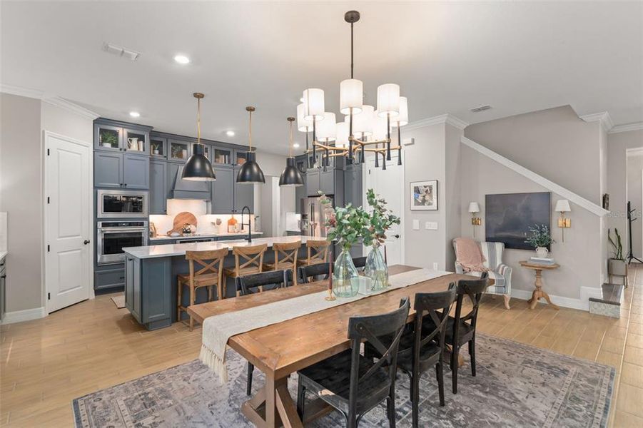 Furnished interior view inside a new home in , Winter Garden (Image 36). Furnished interior view inside a new home in , Winter Garden (Image 36).