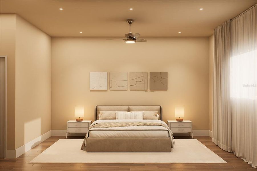 Furnished interior view inside a new home in , Orlando (Image 8). Furnished interior view inside a new home in , Orlando (Image 8).