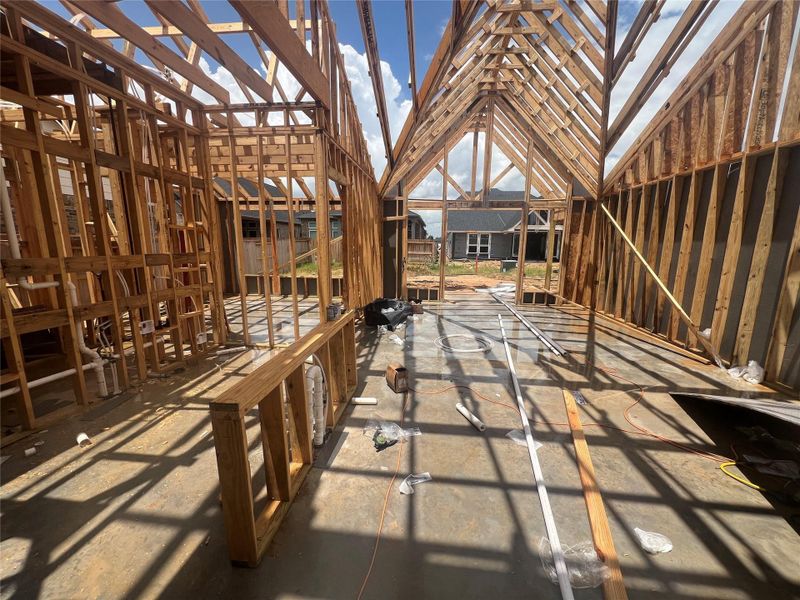 In-progress construction of a new home in , Katy, TX (Image 3). In-progress construction of a new home in , Katy, TX (Image 3).