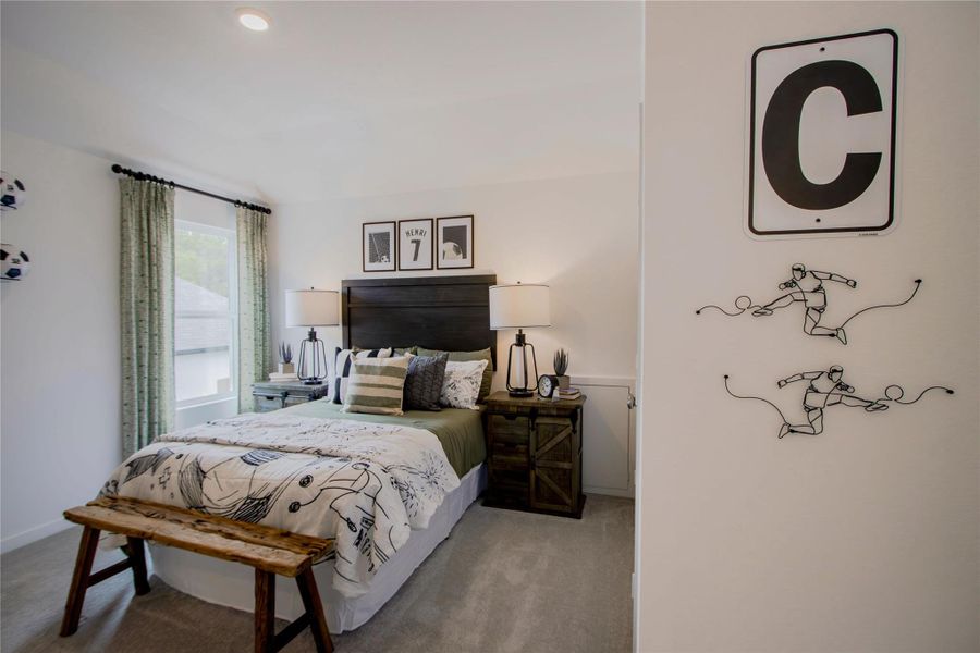 Furnished interior view inside a new home in Kresston, Montgomery (Image 12).