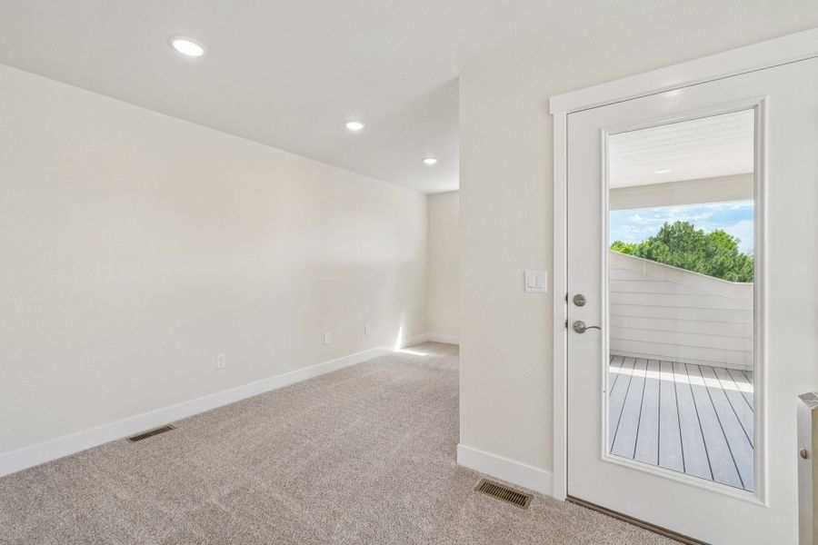Spacious, unfurnished interior of a new home in Pony Park, Colorado Springs (Image 36). Spacious, unfurnished interior of a new home in Pony Park, Colorado Springs (Image 36).