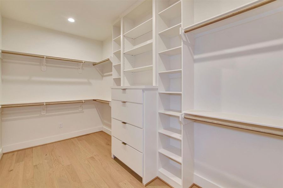 Two Large Primary Closets