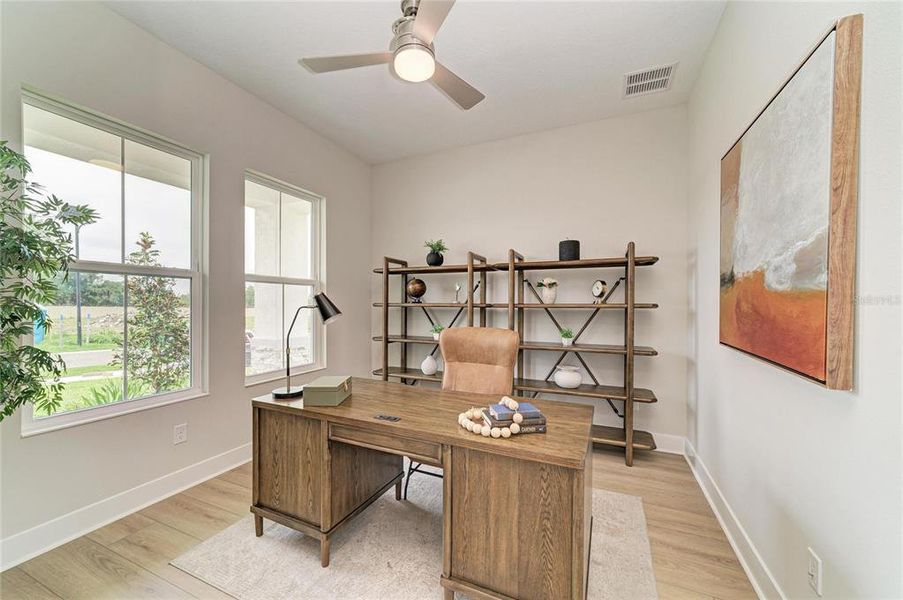 Furnished interior view inside a new home in Barrington Preserve, Parrish (Image 39).