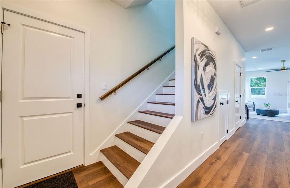 Furnished interior view inside a new home in , Palm Harbor (Image 45).