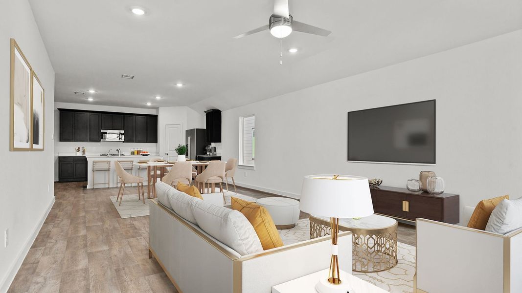 Furnished interior view inside a new home in Sorrento, Richmond (Image 14).