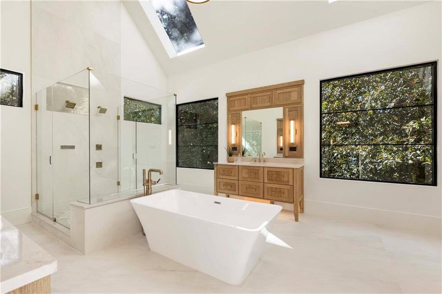 Furnished interior view inside a new home in , Sandy Springs (Image 55). Furnished interior view inside a new home in , Sandy Springs (Image 55).