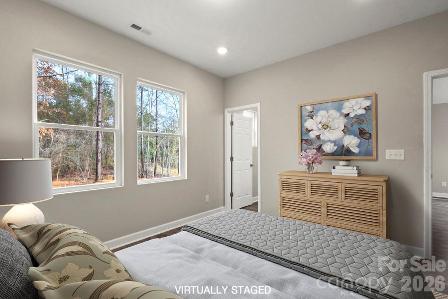 Furnished interior view inside a new home in , Statesville (Image 8).