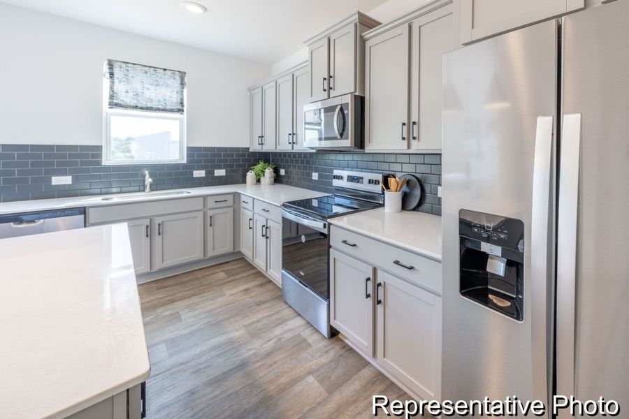 Furnished interior view inside a new home in Towns at Cliffwood (Condos), Concord (Image 12).