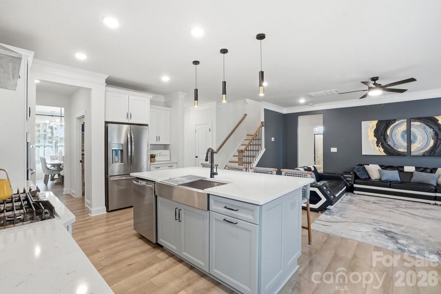 Furnished interior view inside a new home in Summerlin, Mooresville (Image 11).