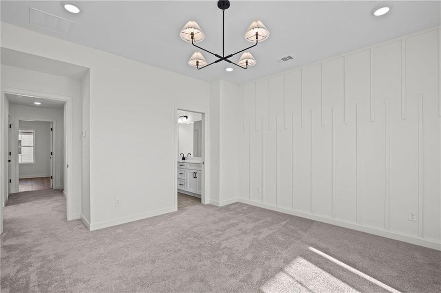Spacious, unfurnished interior of a new home in The Village at River Green, Canton (Image 39).